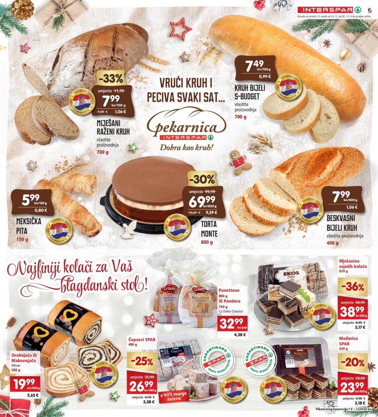 INTERSPAR katalog - 14.12.2022. - 20.12.2022. Stranica 15