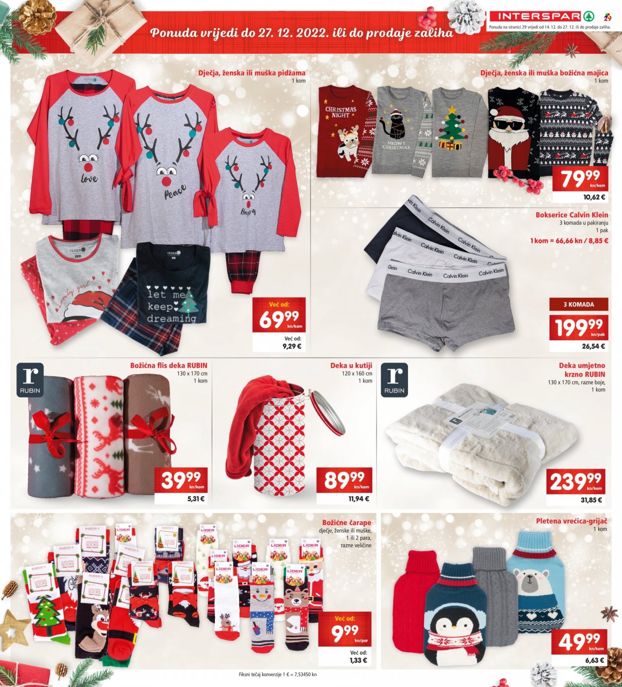INTERSPAR katalog - 14.12.2022. - 20.12.2022. Stranica 29