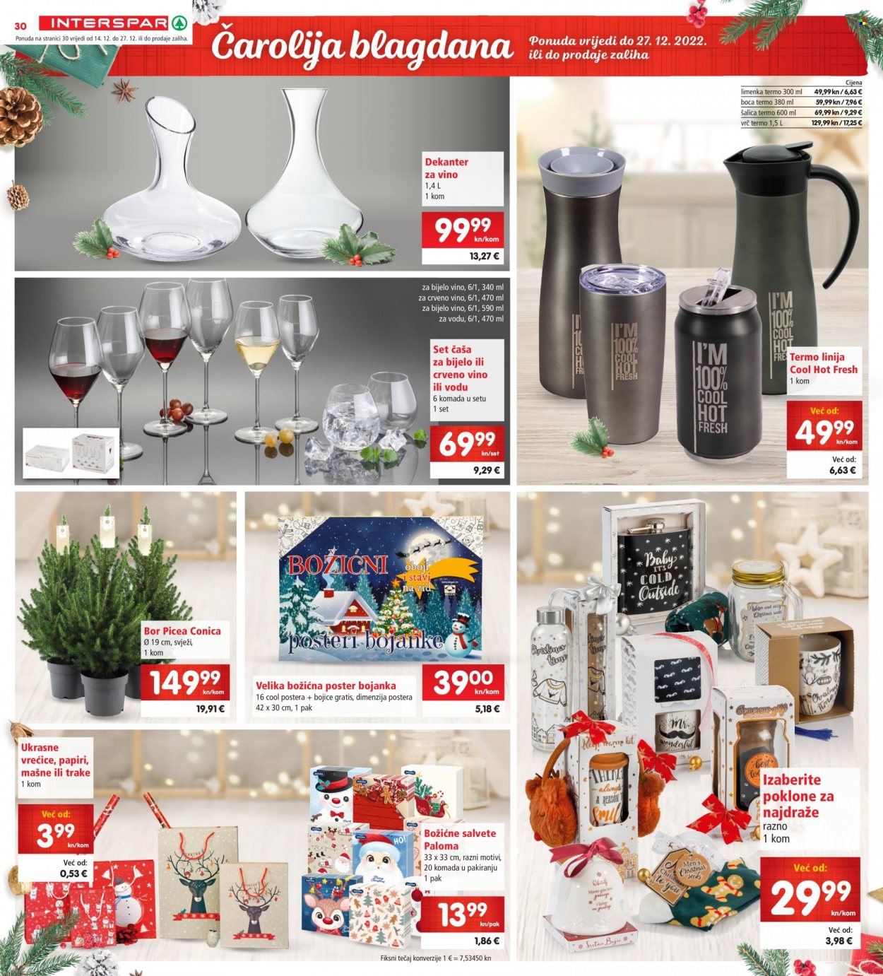 INTERSPAR katalog - 14.12.2022. - 20.12.2022. Stranica 30
