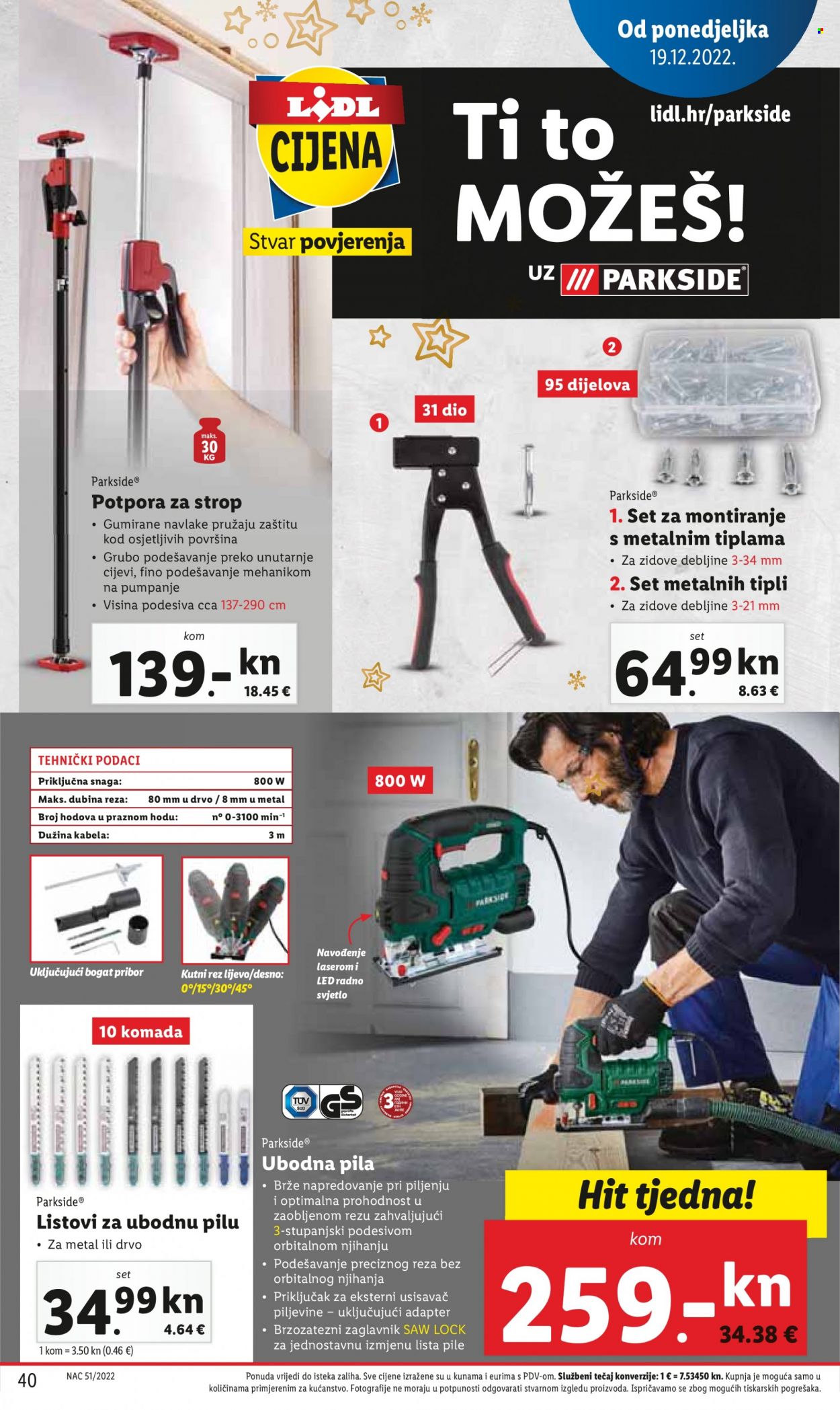 Lidl katalog - 19.12.2022. - 24.12.2022. Stranica 40