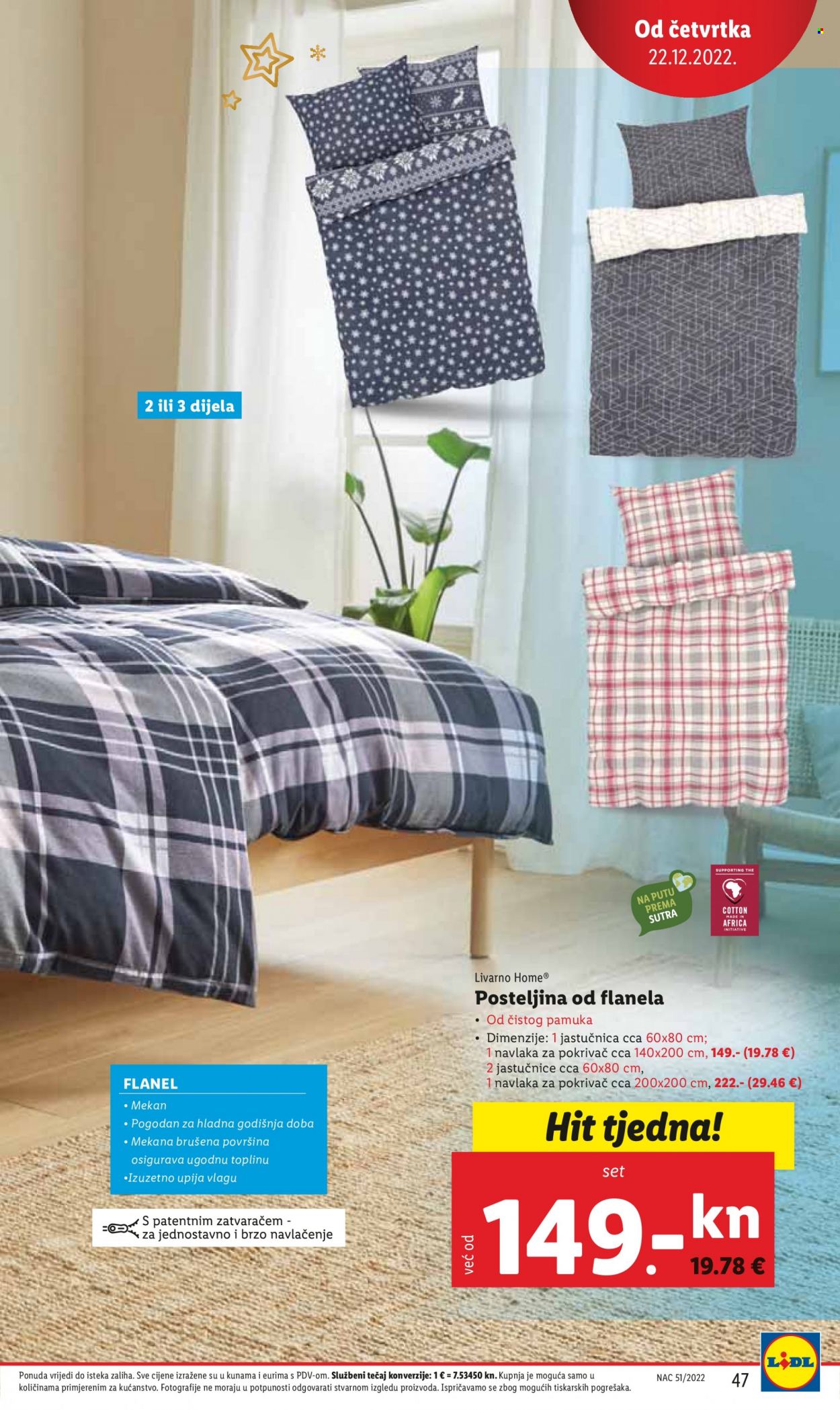 Lidl katalog - 19.12.2022. - 24.12.2022. Stranica 47
