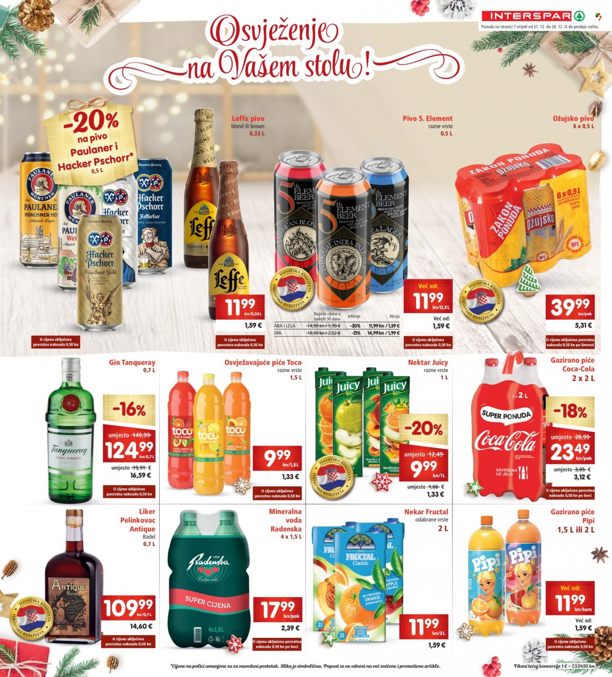 INTERSPAR katalog - 21.12.2022. - 26.12.2022. Stranica 7