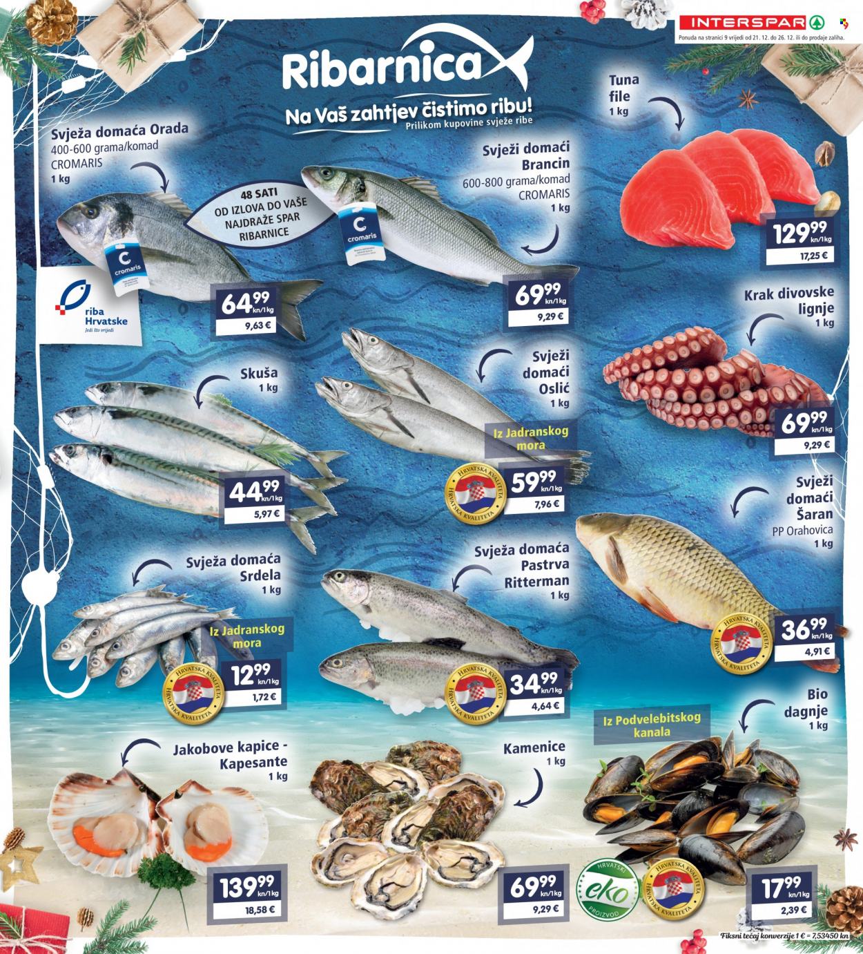 INTERSPAR katalog - 21.12.2022. - 26.12.2022. Stranica 9