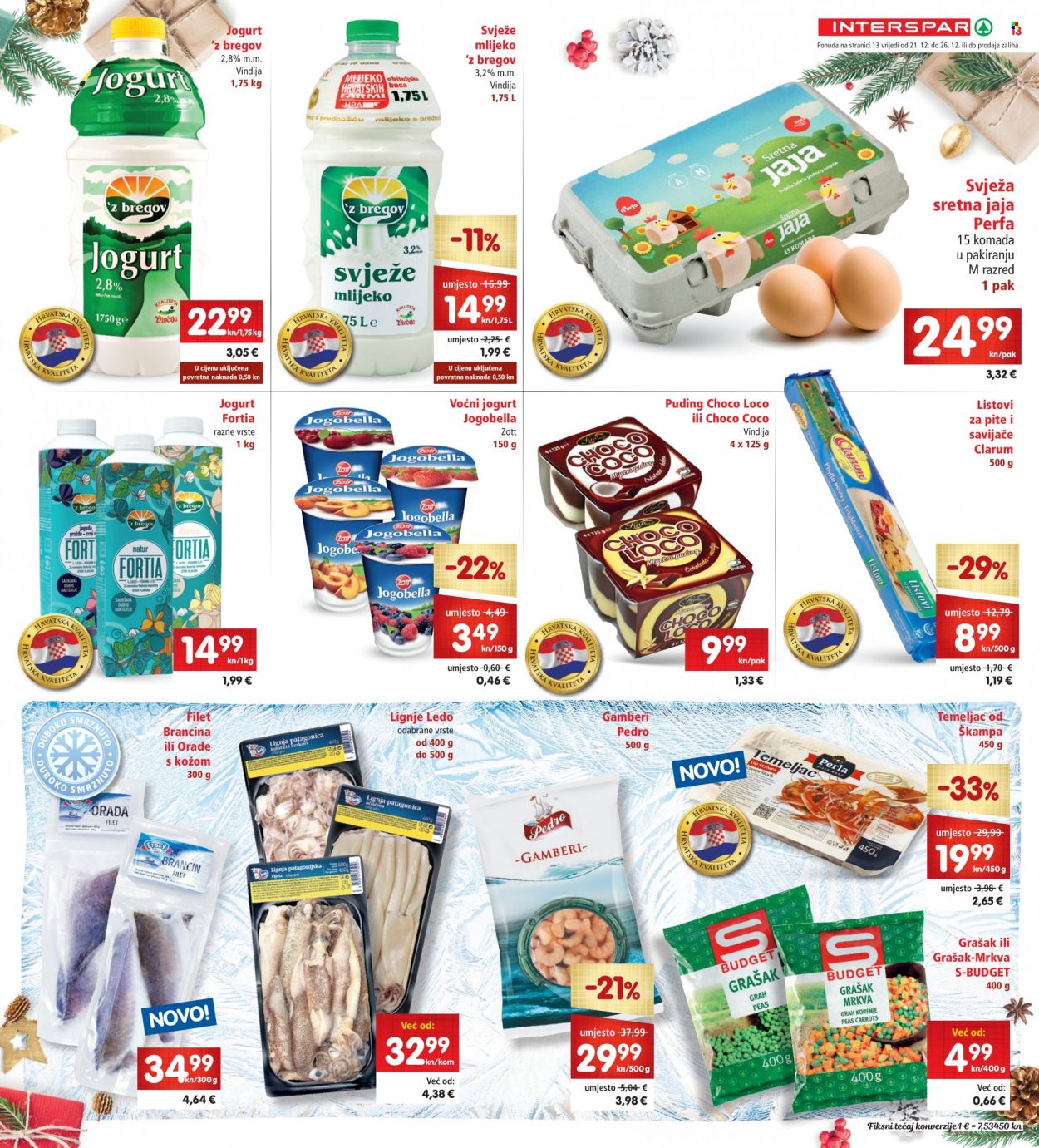 INTERSPAR katalog - 21.12.2022. - 26.12.2022. Stranica 13