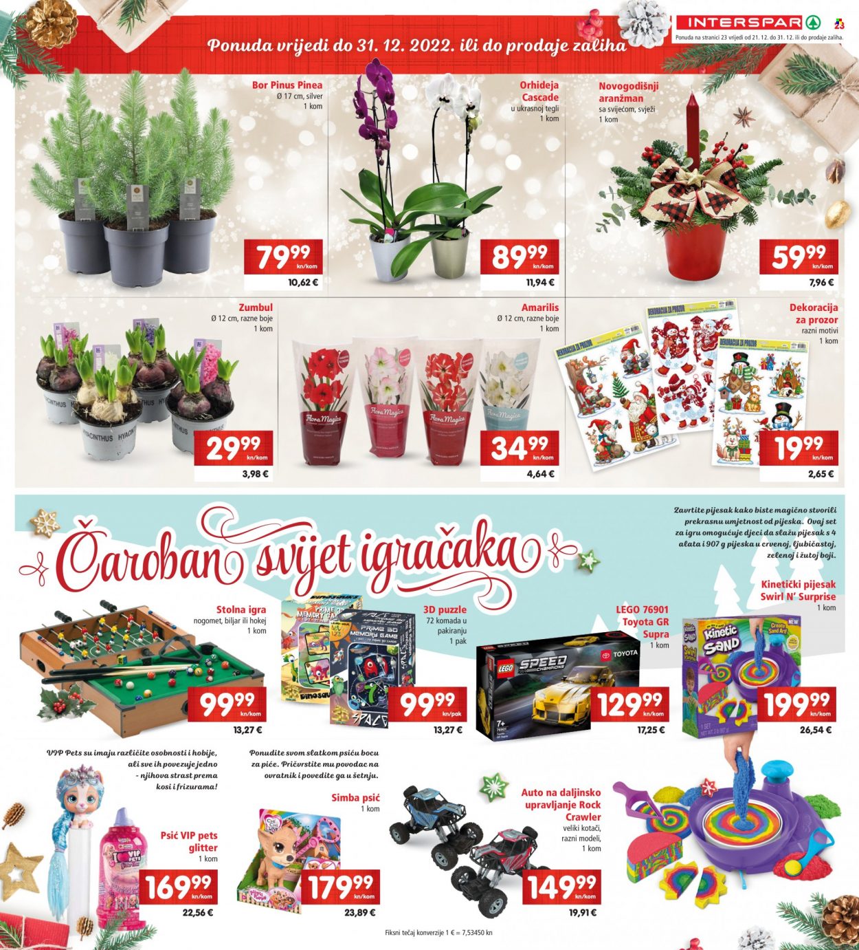 INTERSPAR katalog - 21.12.2022. - 26.12.2022. Stranica 23