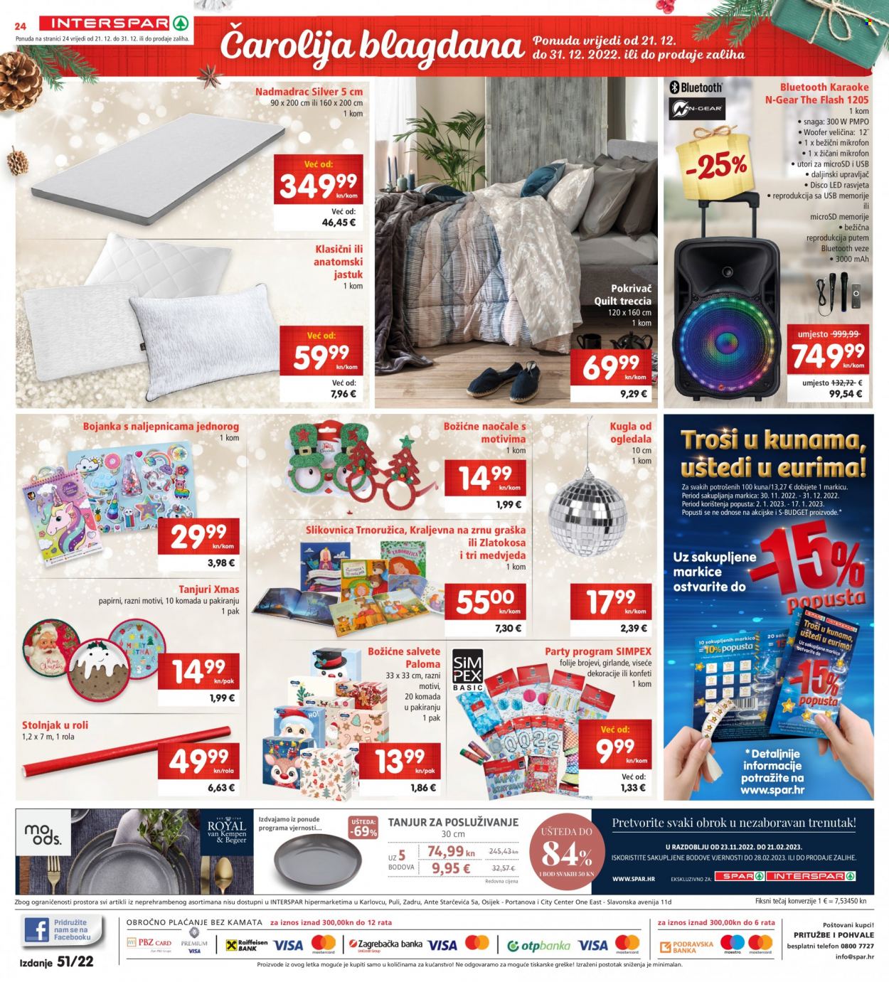 INTERSPAR katalog - 21.12.2022. - 26.12.2022. Stranica 24
