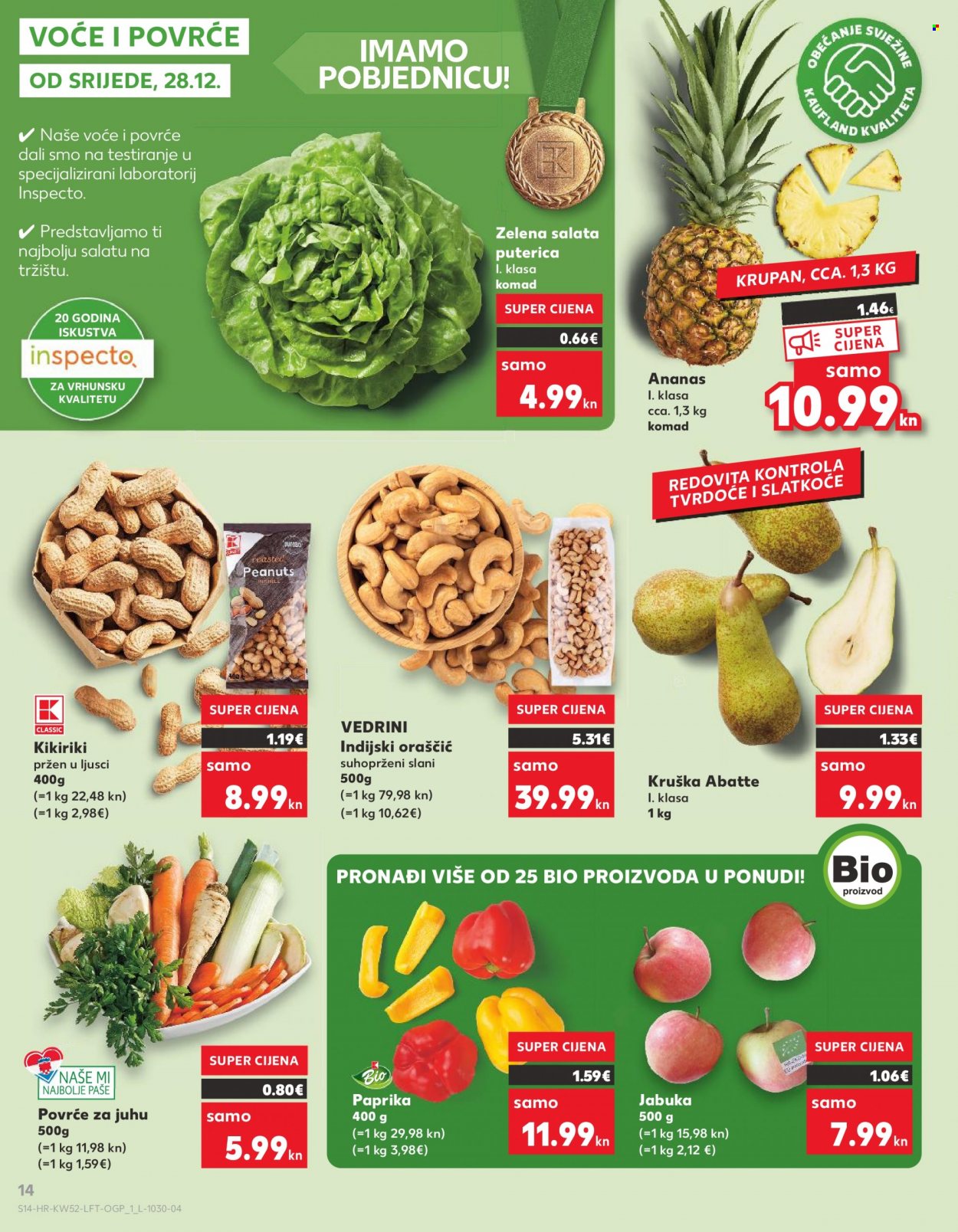 Kaufland katalog - 28.12.2022. - 31.12.2022. Stranica 14