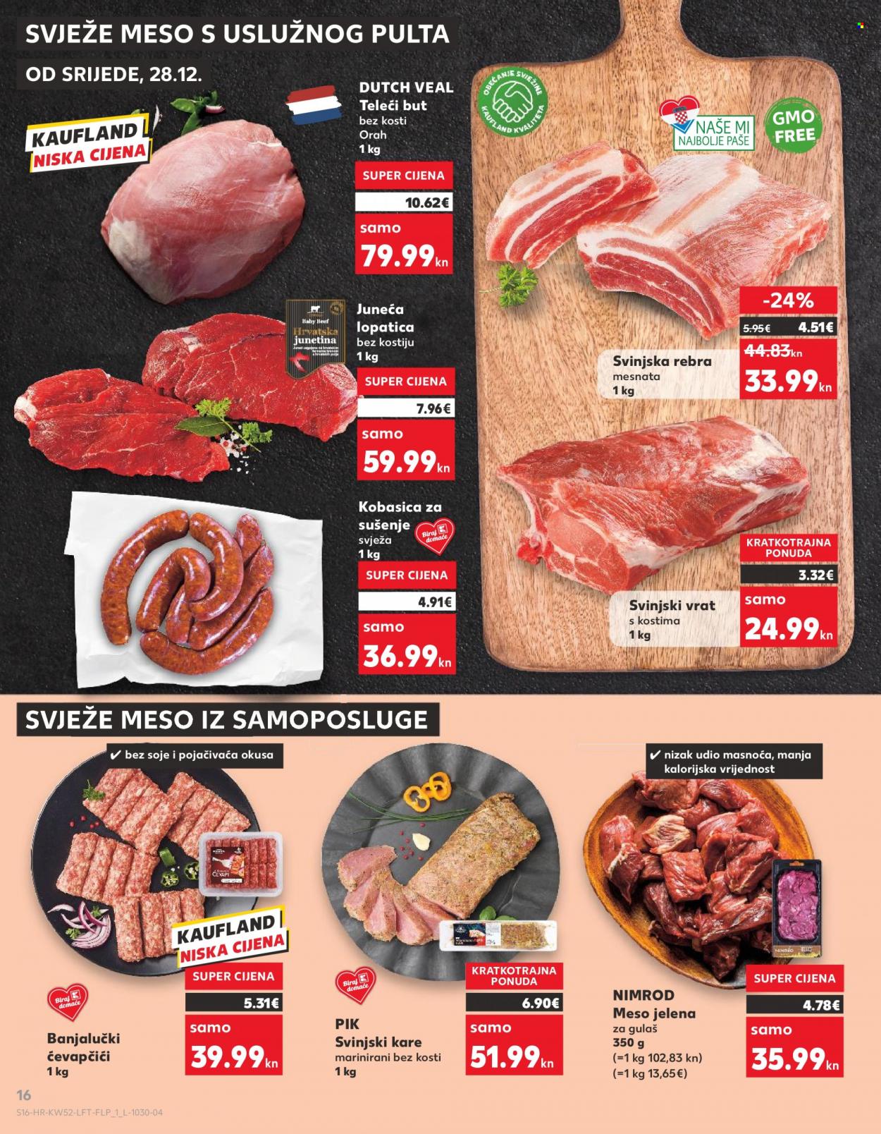 Kaufland katalog - 28.12.2022. - 31.12.2022. Stranica 16