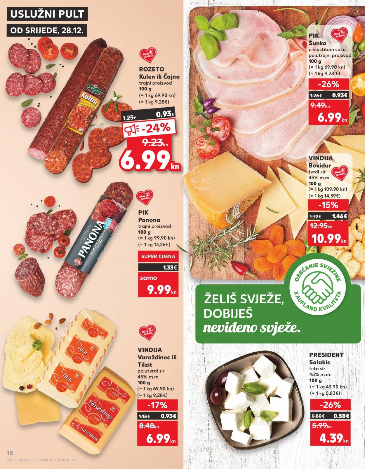 Kaufland katalog - 28.12.2022. - 31.12.2022. Stranica 18