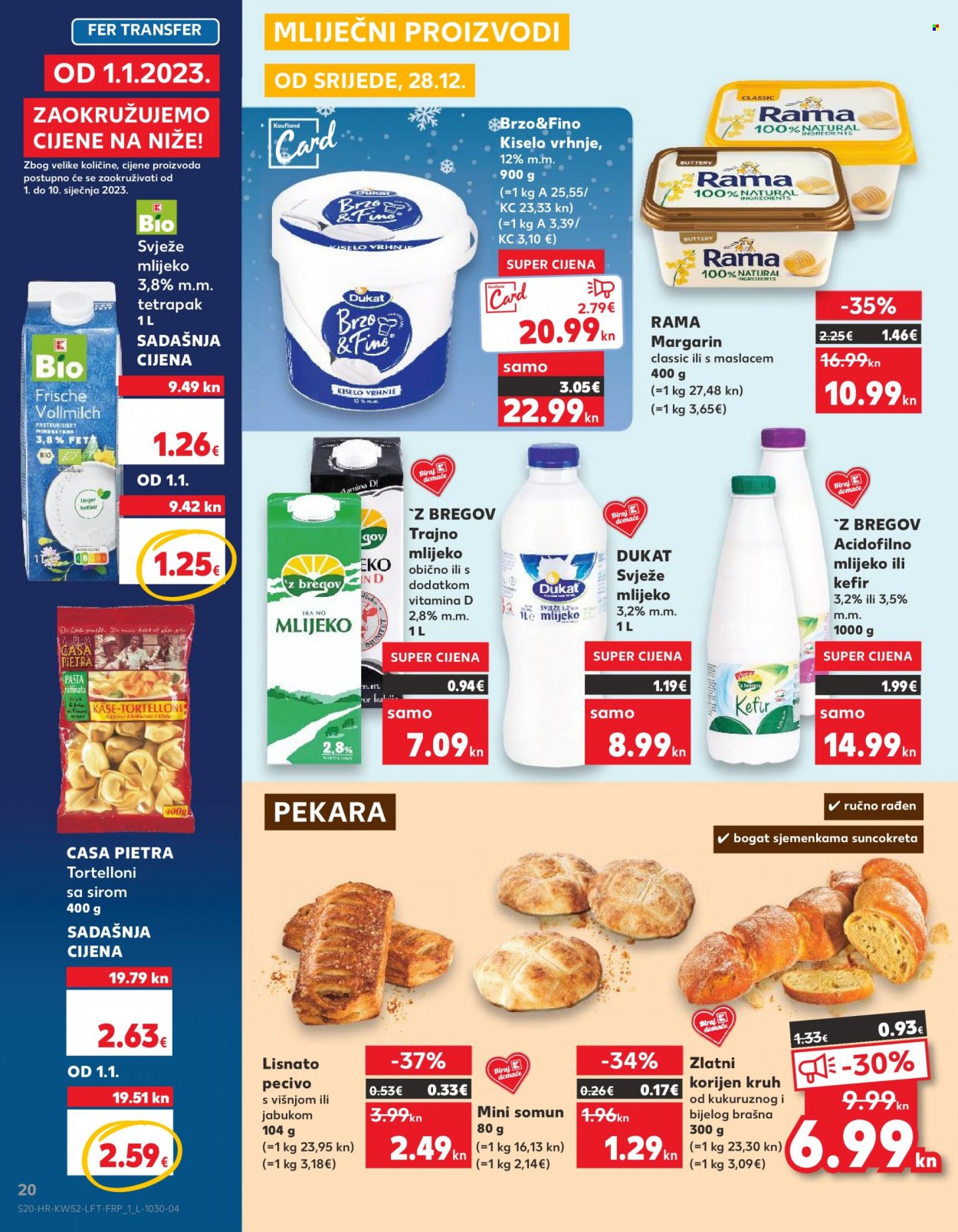 Kaufland katalog - 28.12.2022. - 31.12.2022. Stranica 20