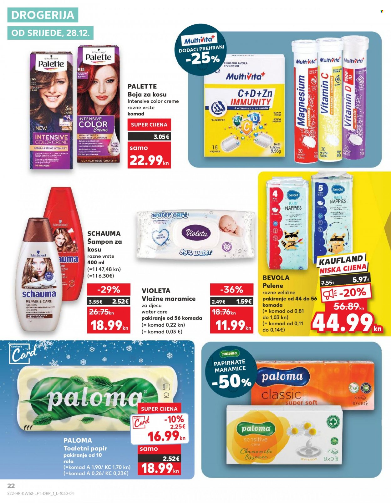 Kaufland katalog - 28.12.2022. - 31.12.2022. Stranica 22