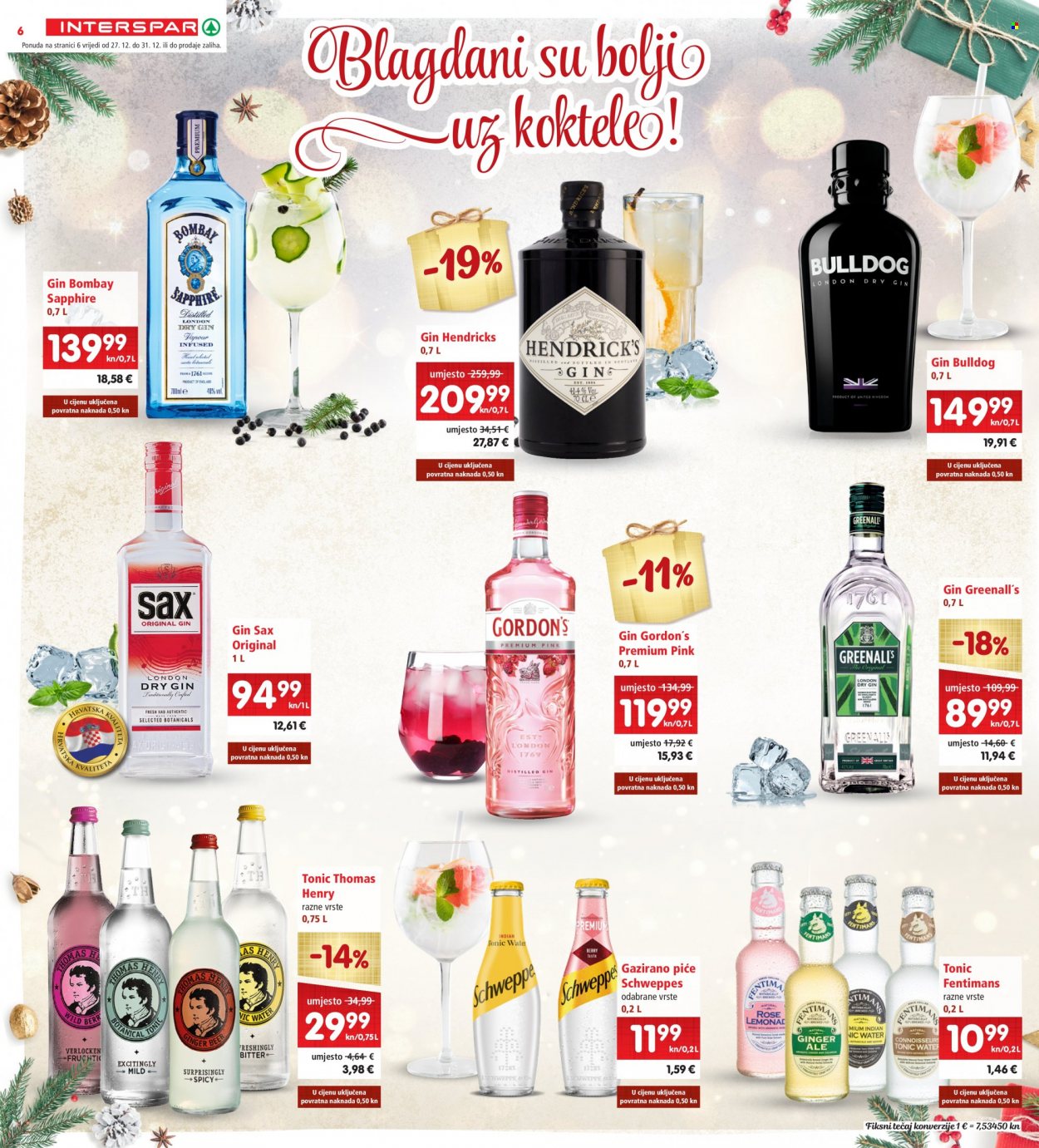 INTERSPAR katalog - 27.12.2022. - 31.12.2022. Stranica 6