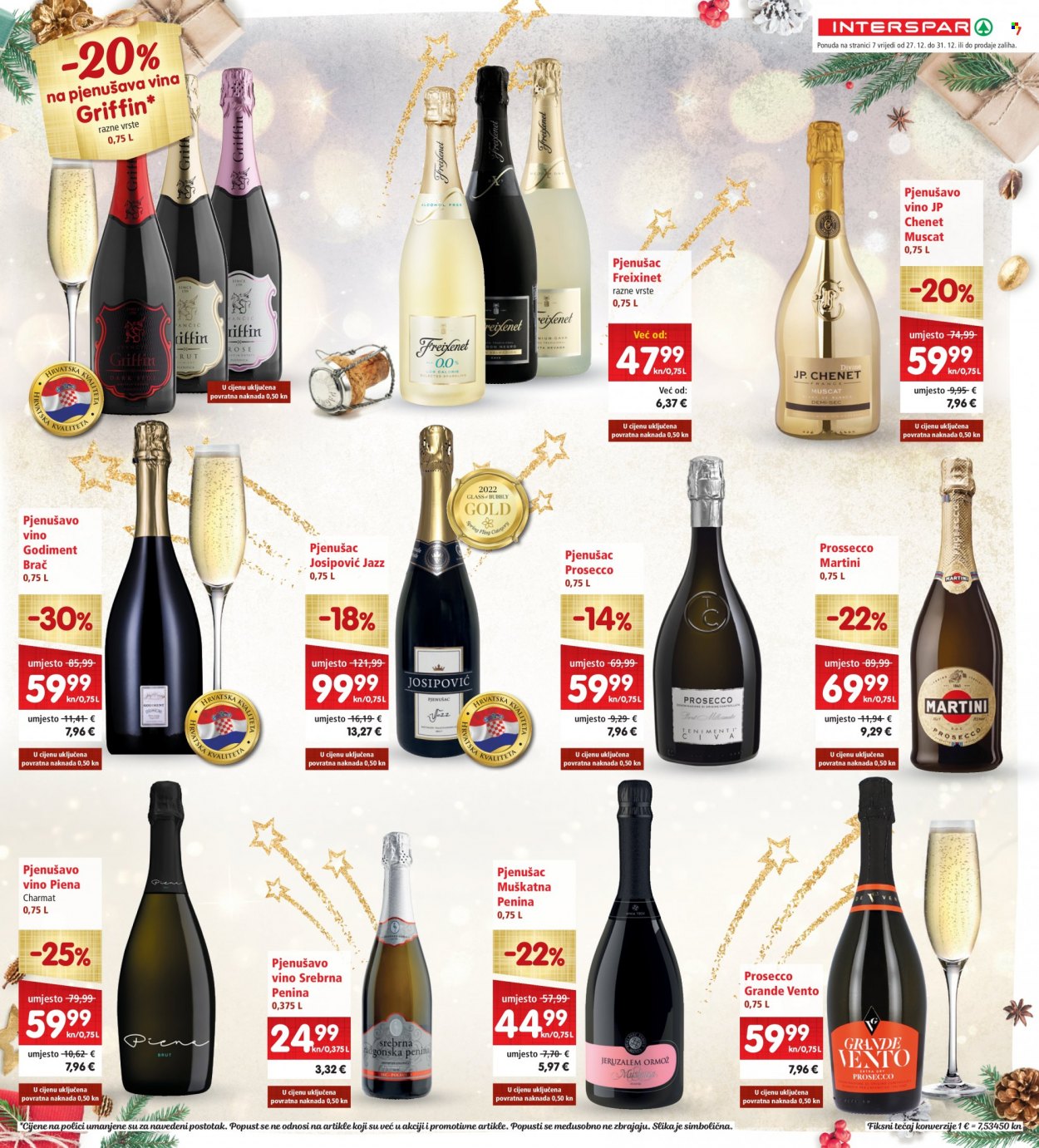 INTERSPAR katalog - 27.12.2022. - 31.12.2022. Stranica 7