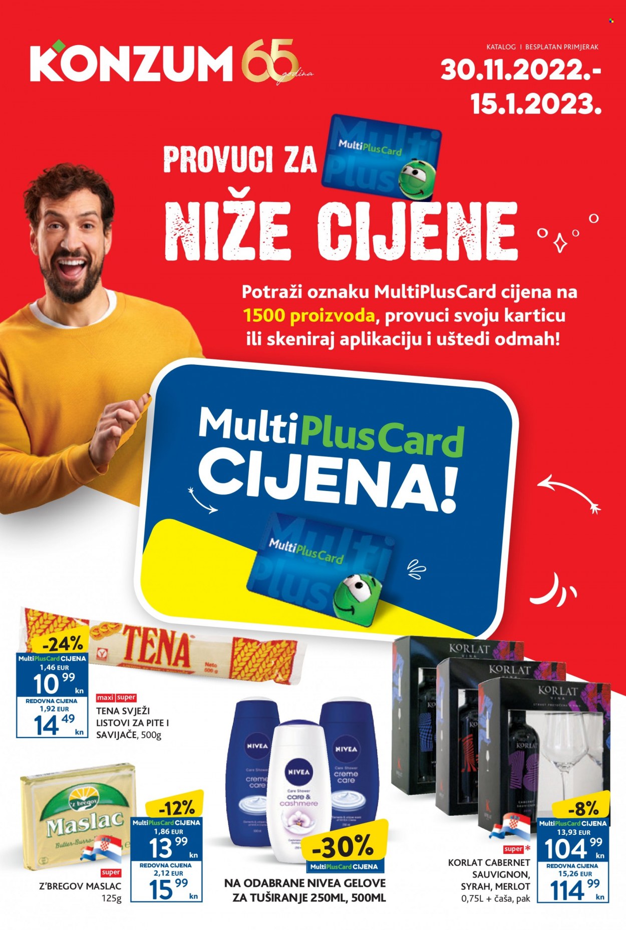 Konzum katalog - 30.11.2022. - 15.01.2023. Stranica 1