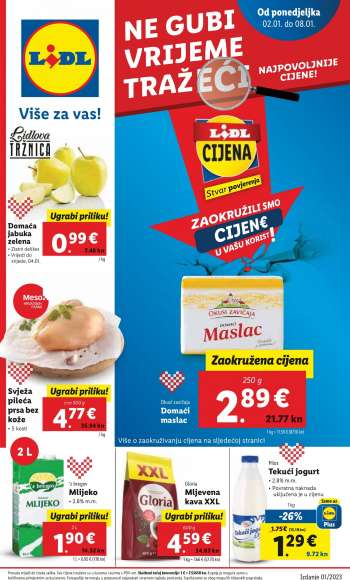 Lidl katalog - 02.01.2023. - 08.01.2023.