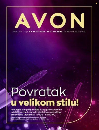 Avon katalog - 01.01.2023. - 31.01.2023. Stranica 2