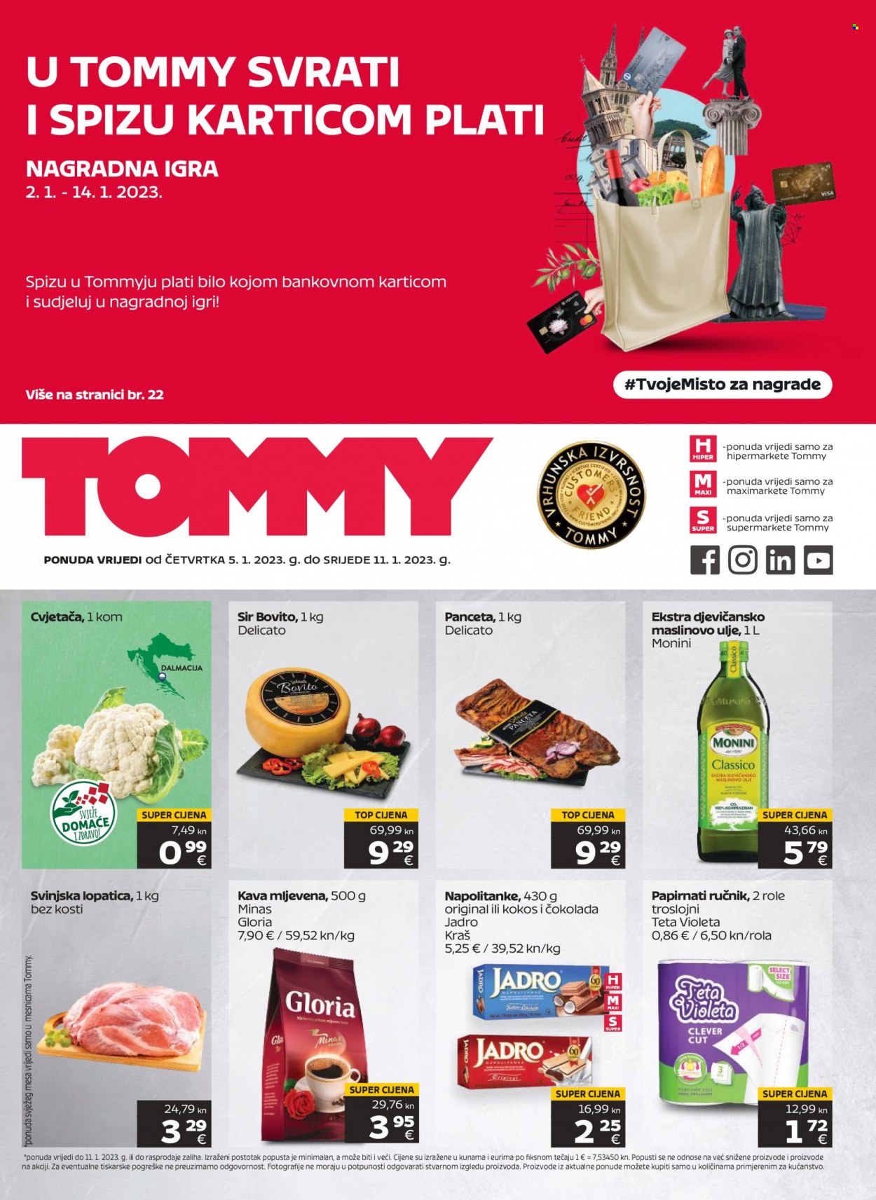 Tommy katalog - 05.01.2023. - 11.01.2023. Stranica 1