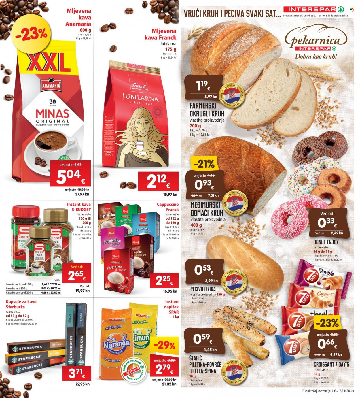 INTERSPAR katalog - 02.01.2023. - 10.01.2023. Stranica 7