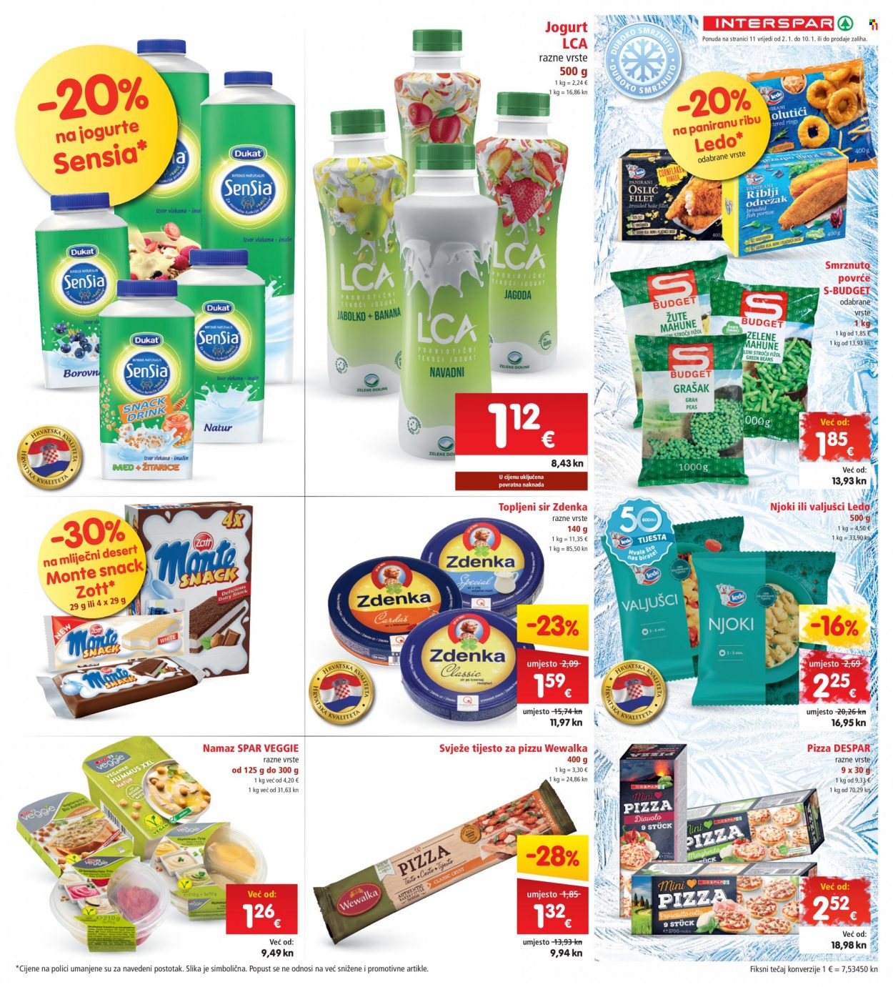 INTERSPAR katalog - 02.01.2023. - 10.01.2023. Stranica 11