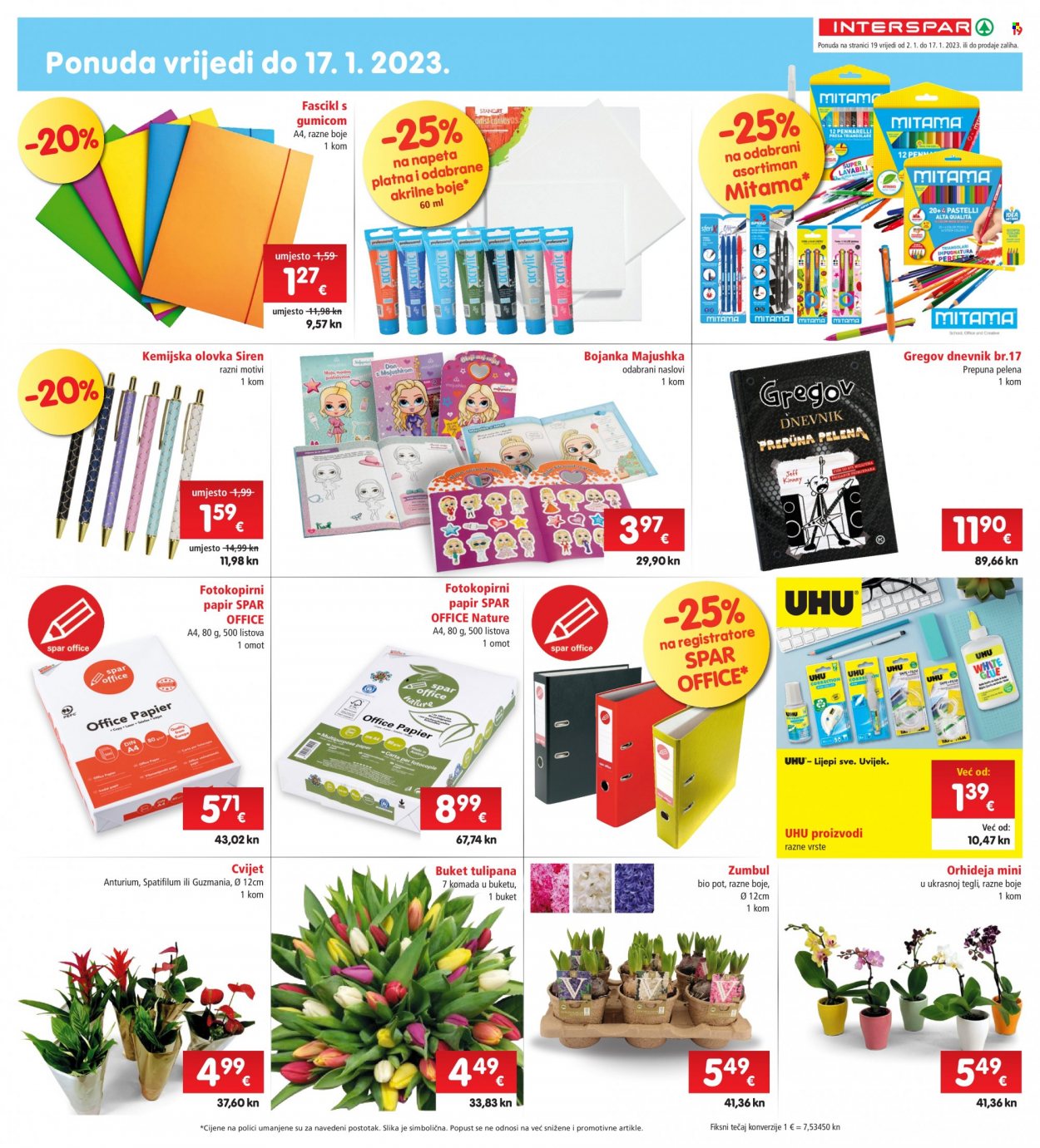 INTERSPAR katalog - 02.01.2023. - 10.01.2023. Stranica 19