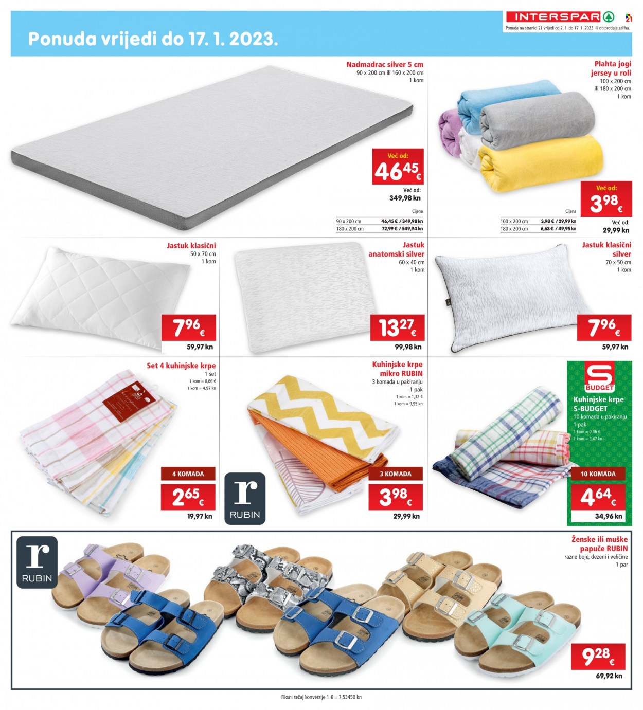 INTERSPAR katalog - 02.01.2023. - 10.01.2023. Stranica 21