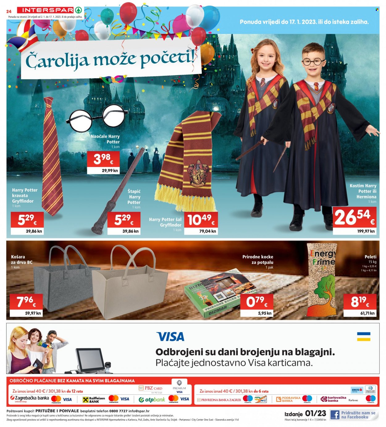 INTERSPAR katalog - 02.01.2023. - 10.01.2023. Stranica 24