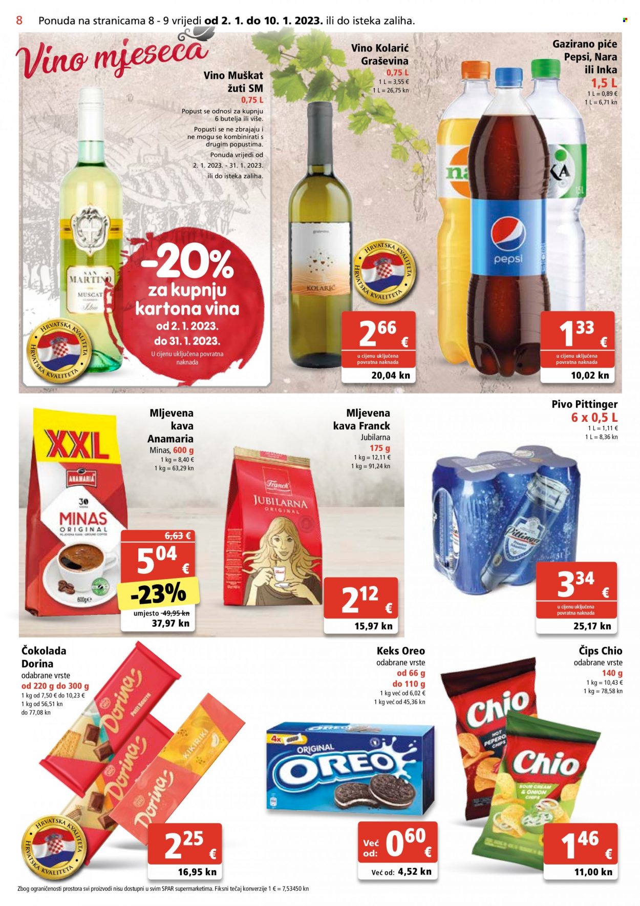 SPAR katalog - 02.01.2023. - 10.01.2023. Stranica 8