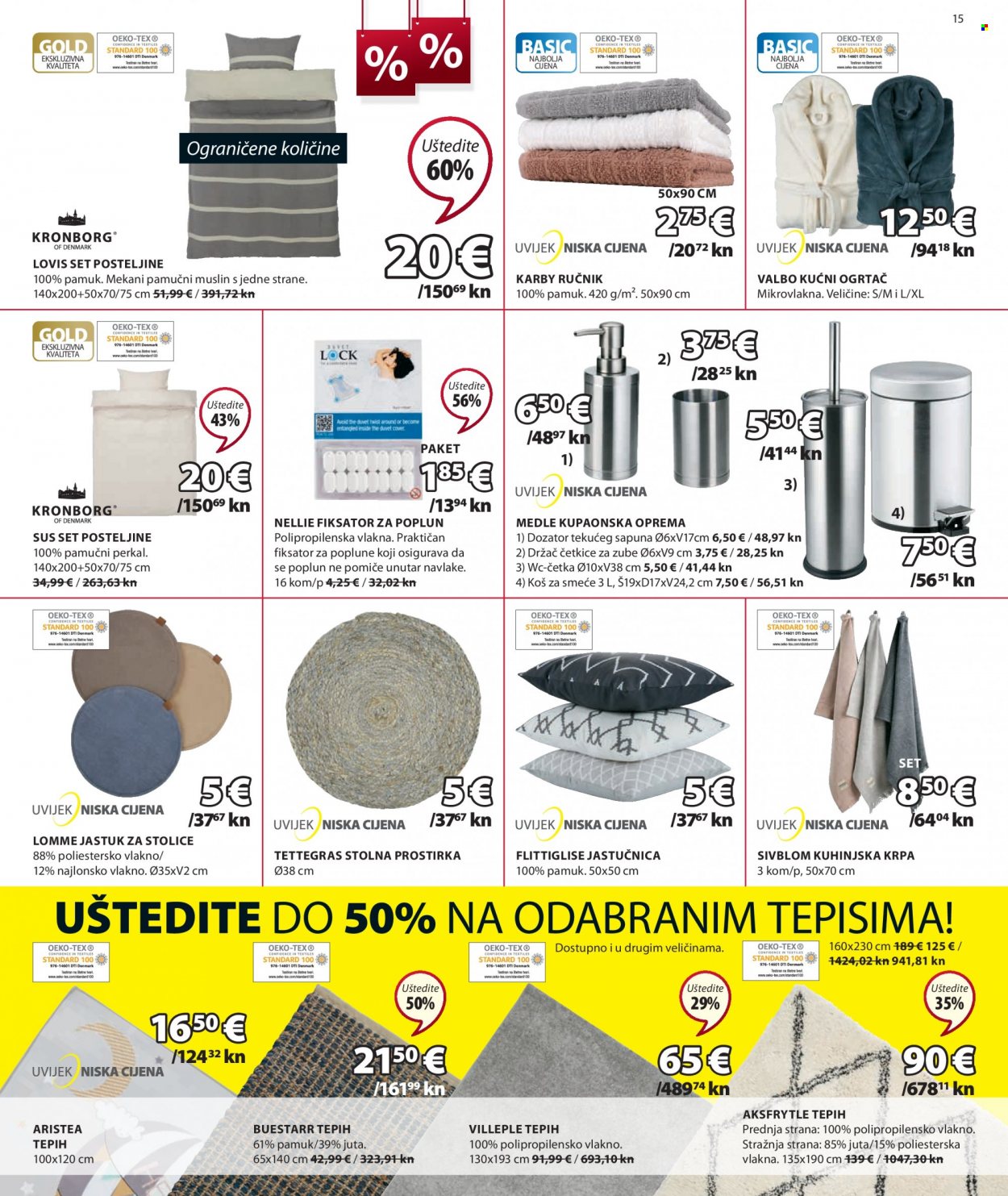 JYSK katalog - 01.01.2023. - 01.02.2023. Stranica 15
