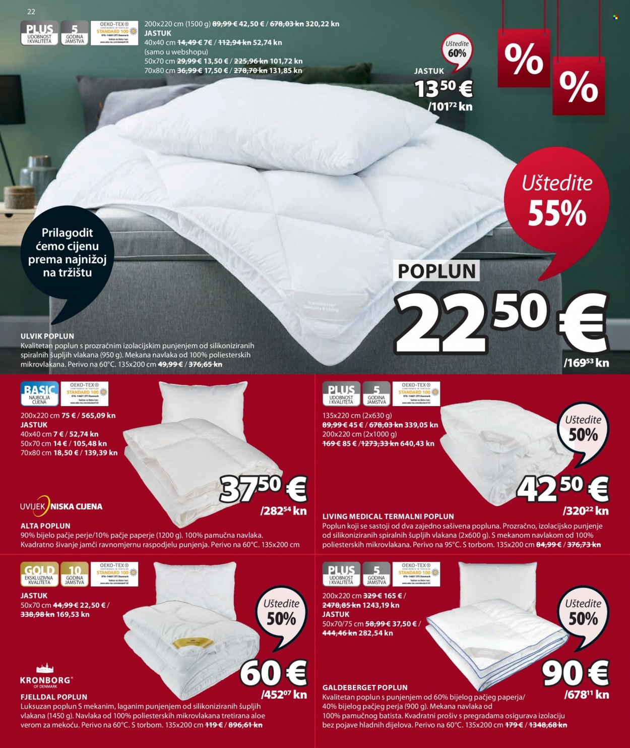 JYSK katalog - 01.01.2023. - 01.02.2023. Stranica 22