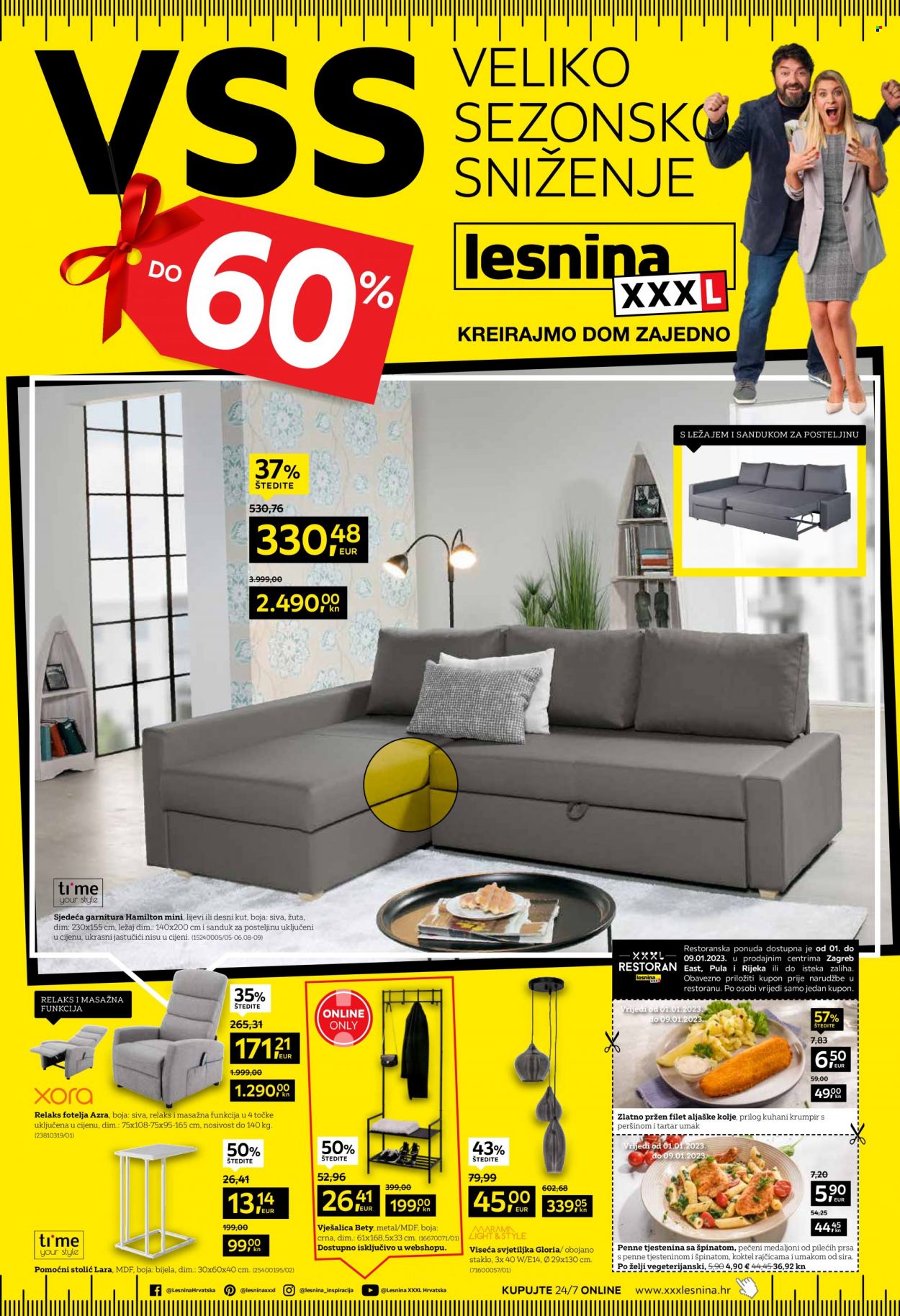 Lesnina katalog - 01.01.2023. - 09.01.2023. Stranica 1