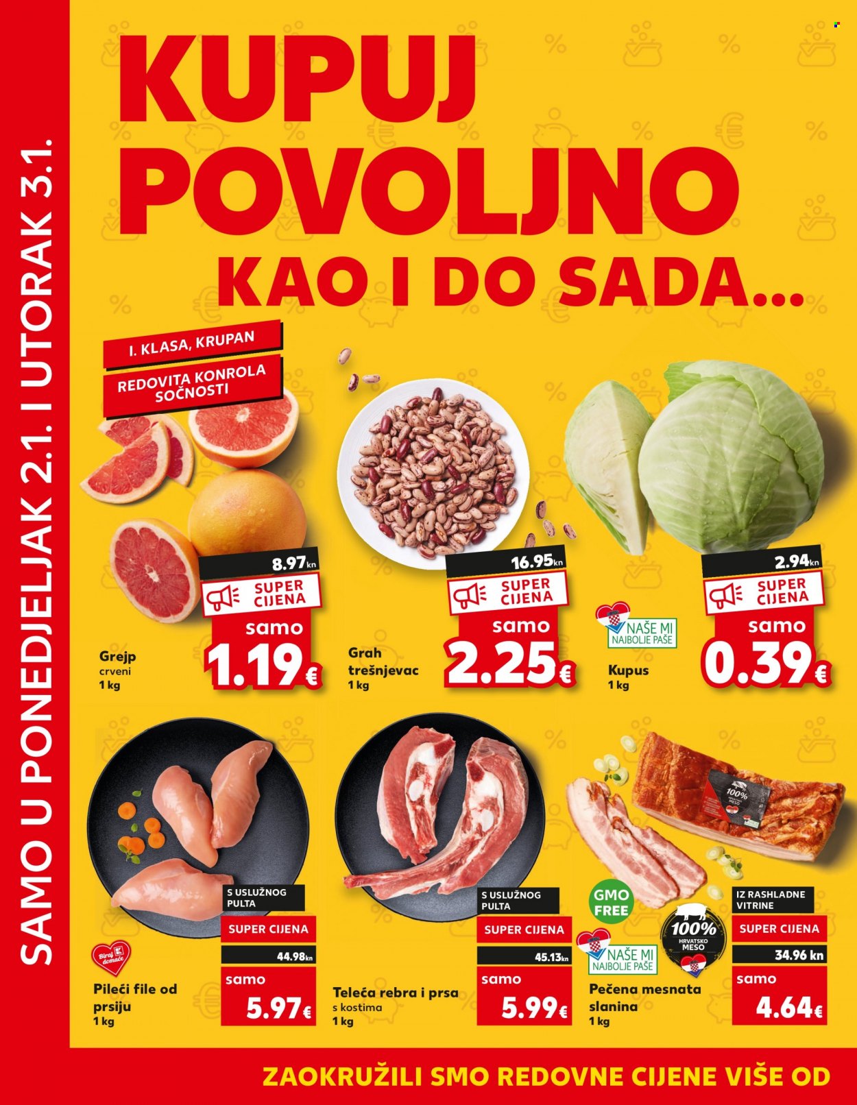 Kaufland katalog - 02.01.2023. - 03.01.2023. Stranica 2