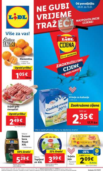 Lidl katalog - 09.01.2023. - 15.01.2023.