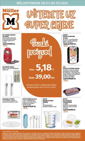 Müller katalog - 09.01.2023. - 15.01.2023.