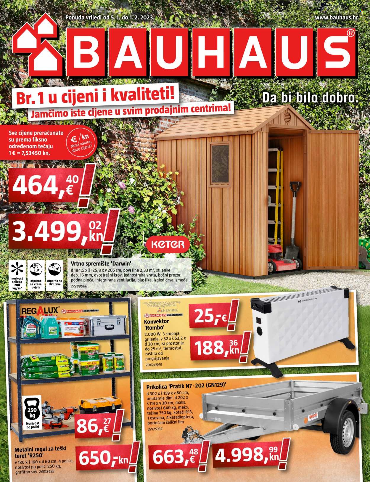 Bauhaus katalog - 05.01.2023. - 01.02.2023. Stranica 1