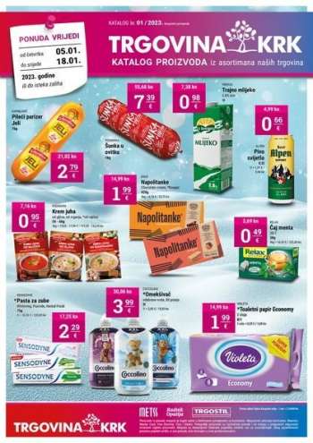 Trgovina KRK katalog - 05.01.2023. - 18.01.2023.