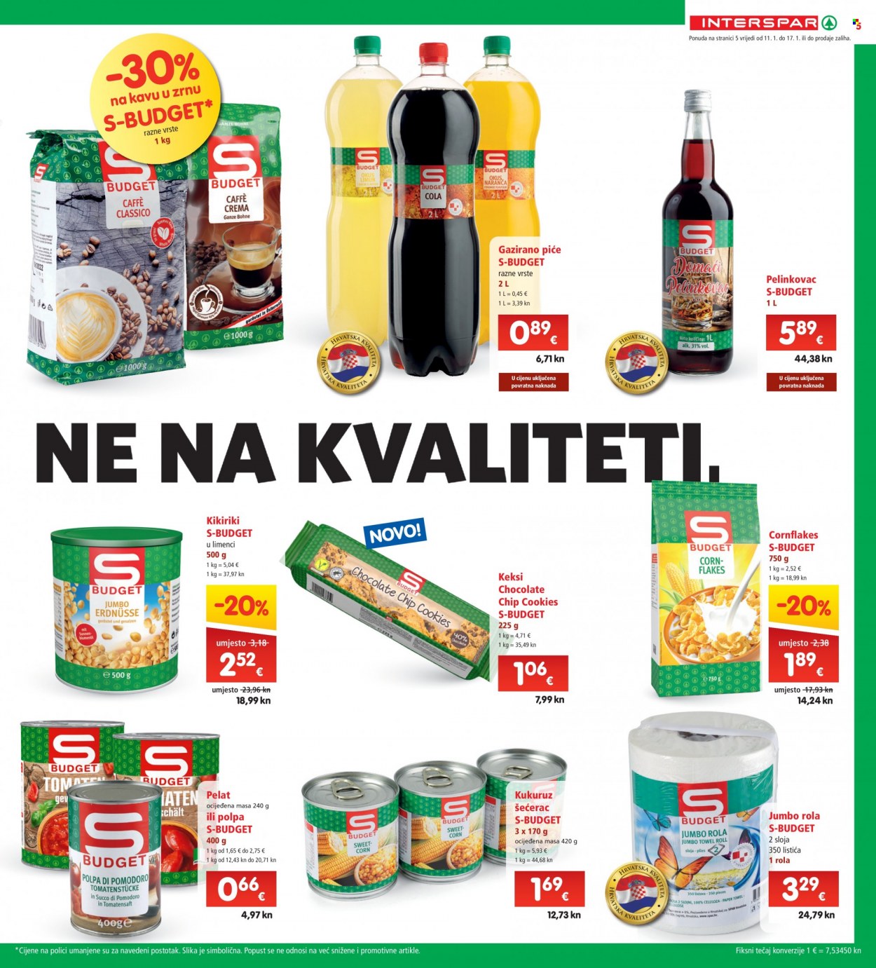 INTERSPAR katalog - 11.01.2023. - 17.01.2023. Stranica 5