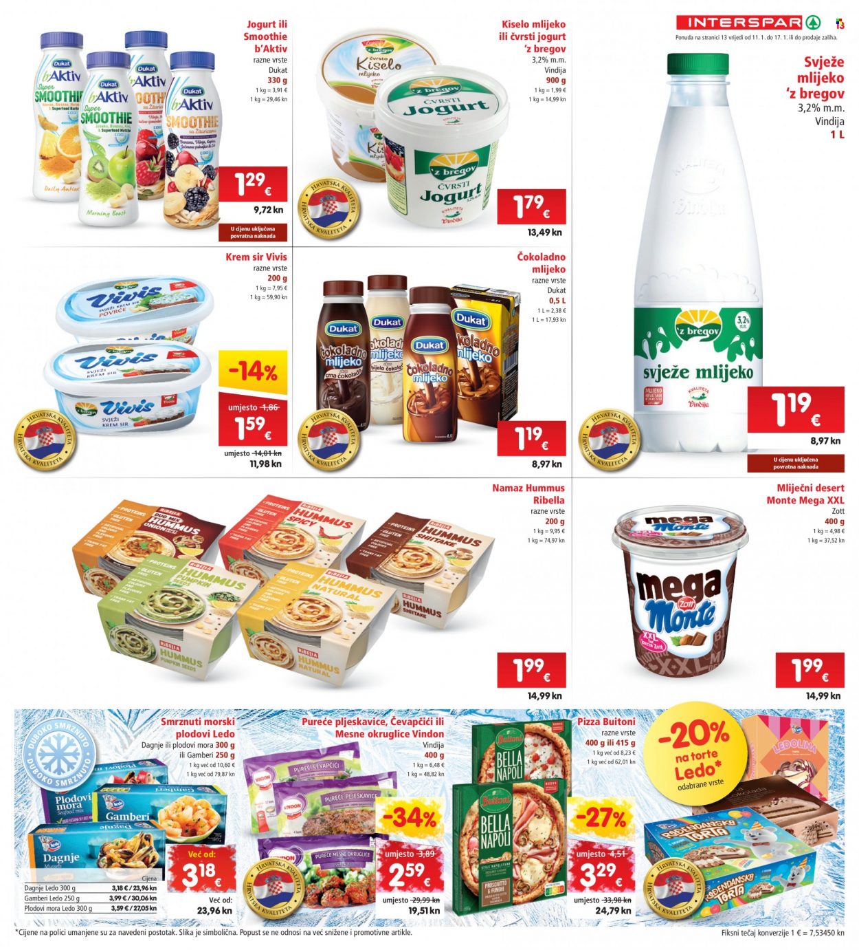 INTERSPAR katalog - 11.01.2023. - 17.01.2023. Stranica 13