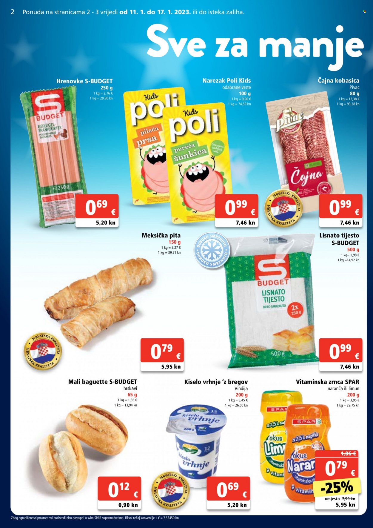 SPAR katalog - 11.01.2023. - 17.01.2023. Stranica 2