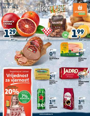 Studenac katalog - 12.01.2023. - 18.01.2023.