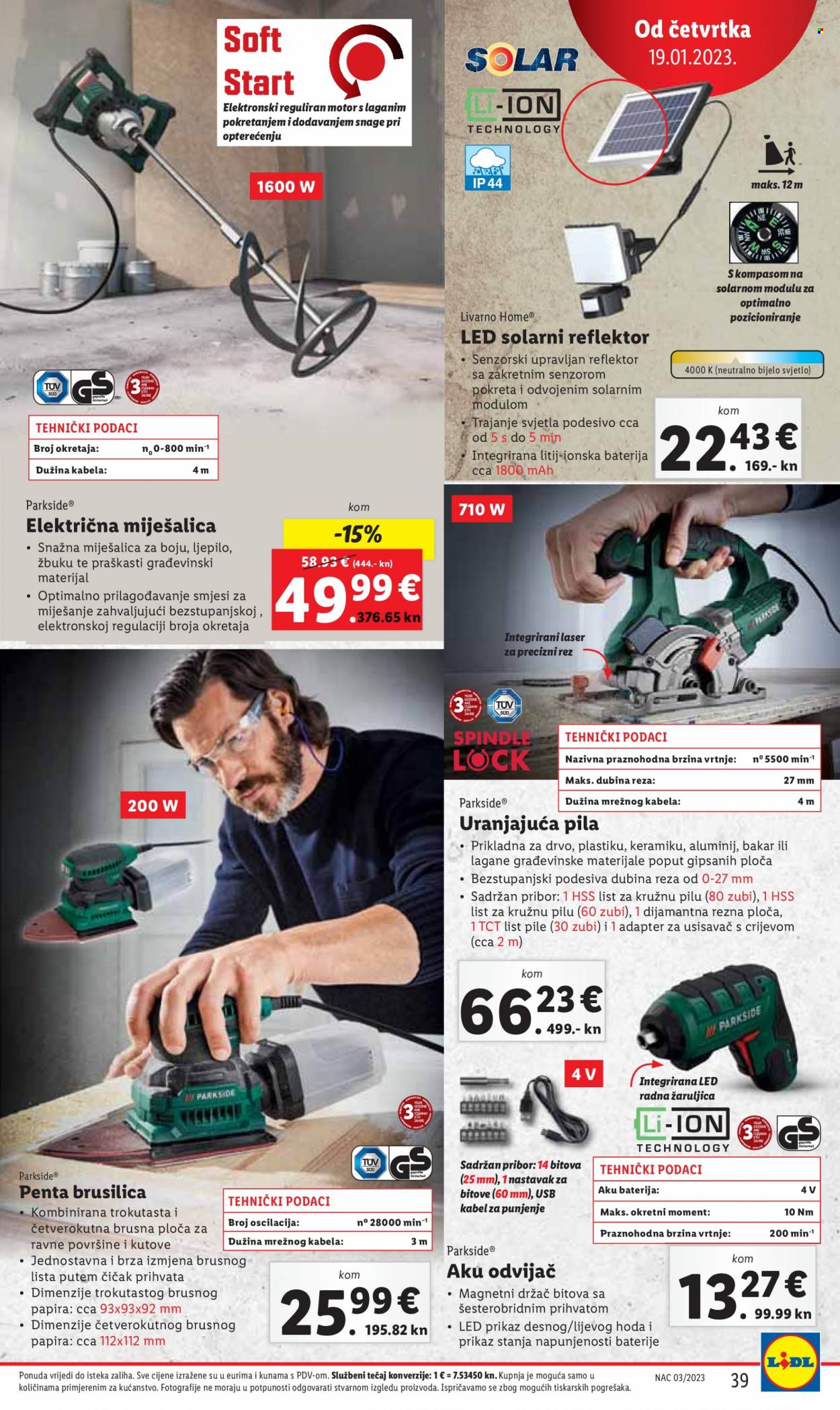 Lidl katalog - 16.01.2023. - 22.01.2023. Stranica 39