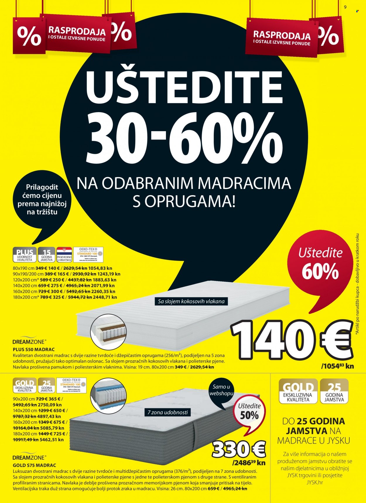 JYSK katalog - 12.01.2023. - 01.02.2023. Stranica 9
