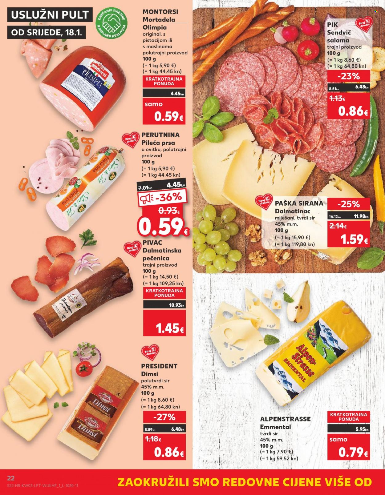 Kaufland katalog - 18.01.2023. - 24.01.2023. Stranica 22