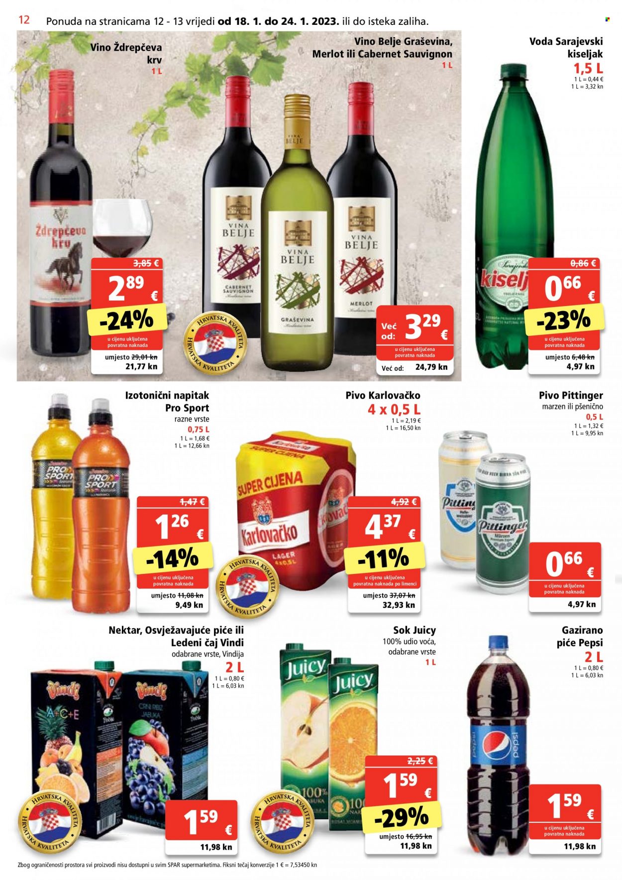 SPAR katalog - 18.01.2023. - 24.01.2023. Stranica 12