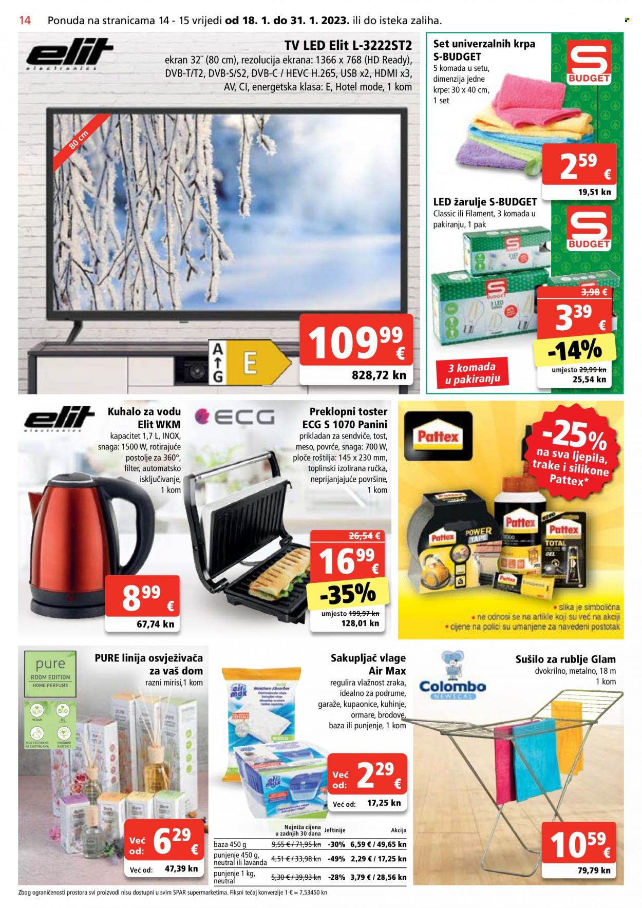 SPAR katalog - 18.01.2023. - 24.01.2023. Stranica 14