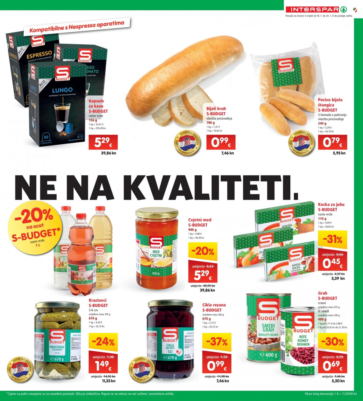 INTERSPAR katalog - 18.01.2023. - 24.01.2023. Stranica 3