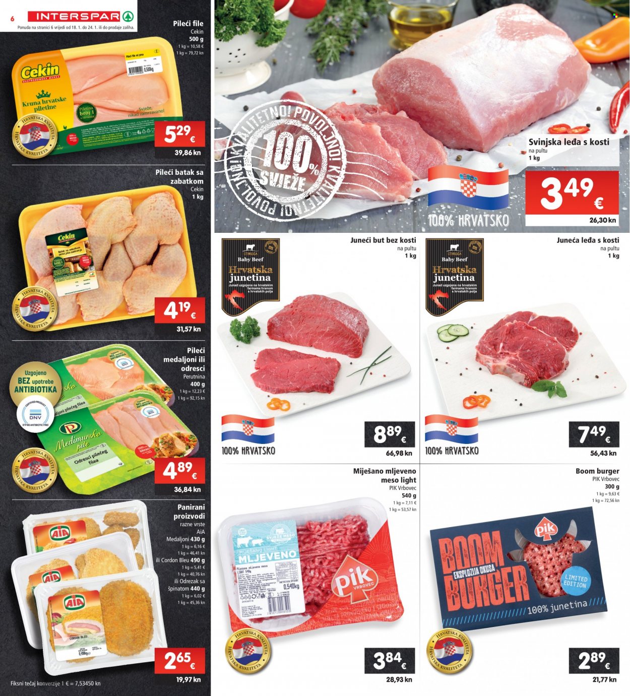 INTERSPAR katalog - 18.01.2023. - 24.01.2023. Stranica 6