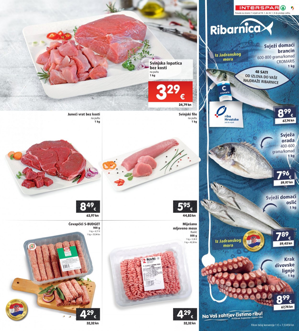INTERSPAR katalog - 18.01.2023. - 24.01.2023. Stranica 7