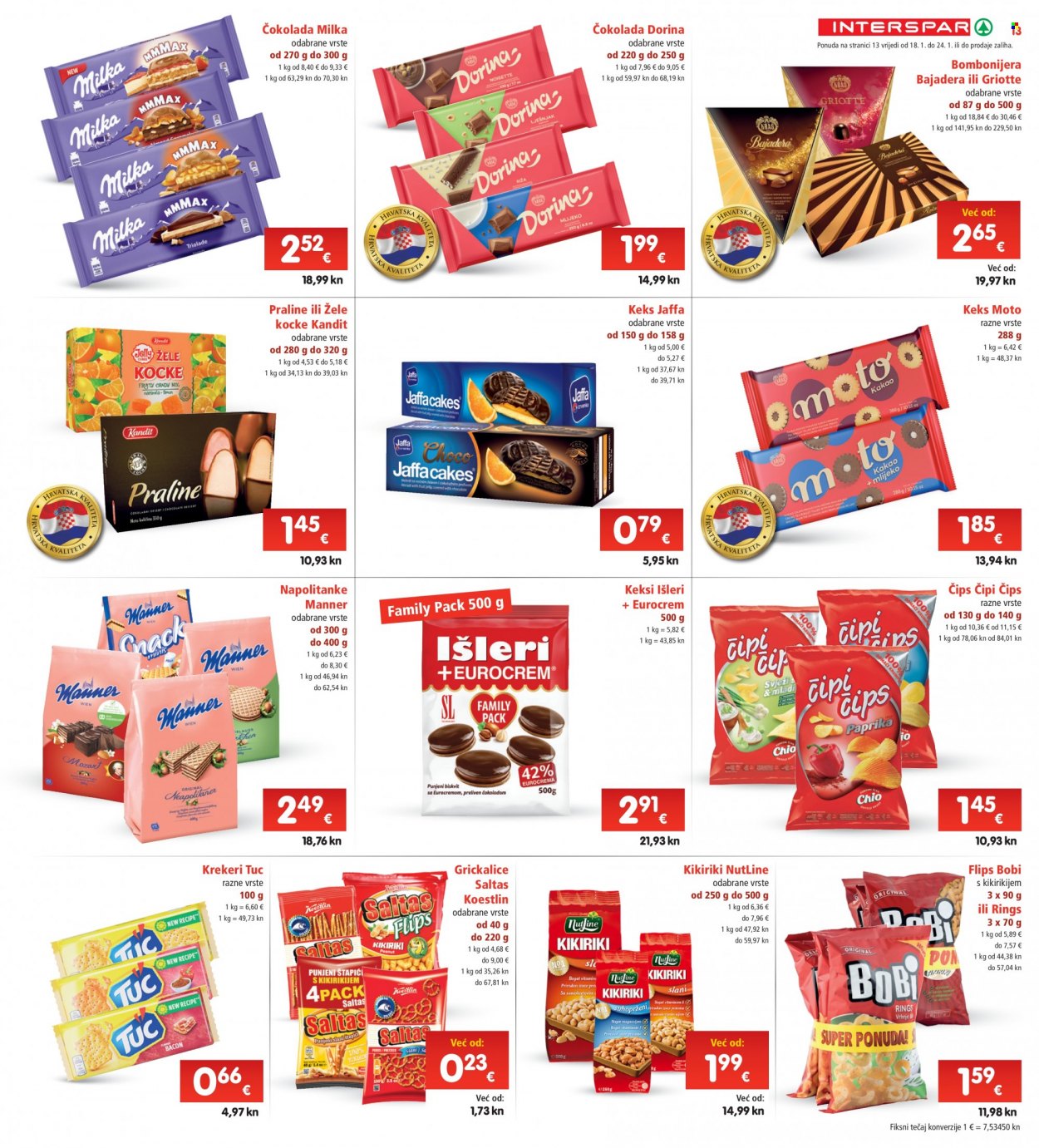 INTERSPAR katalog - 18.01.2023. - 24.01.2023. Stranica 13