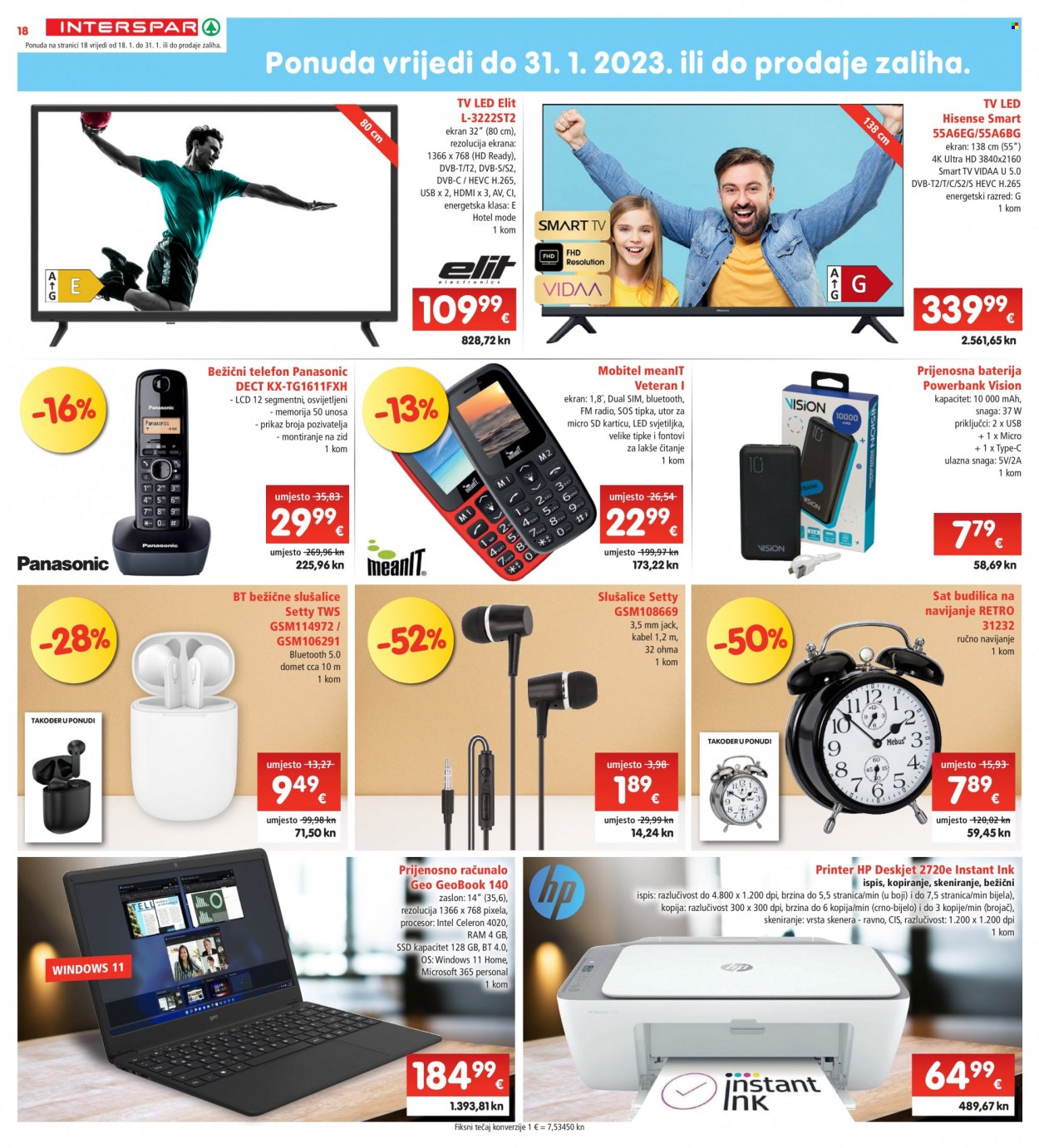 INTERSPAR katalog - 18.01.2023. - 24.01.2023. Stranica 18