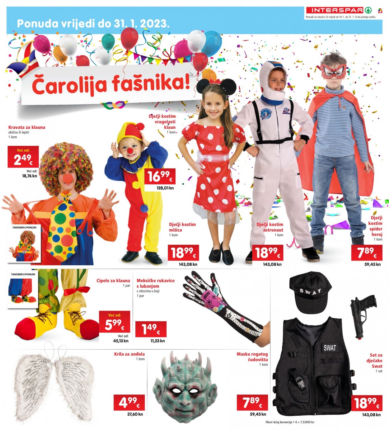 INTERSPAR katalog - 18.01.2023. - 24.01.2023. Stranica 23